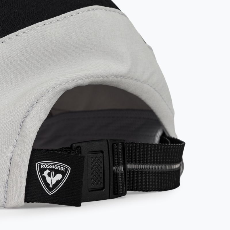 Basecap Rossignol Active 5 Panel light grey 4