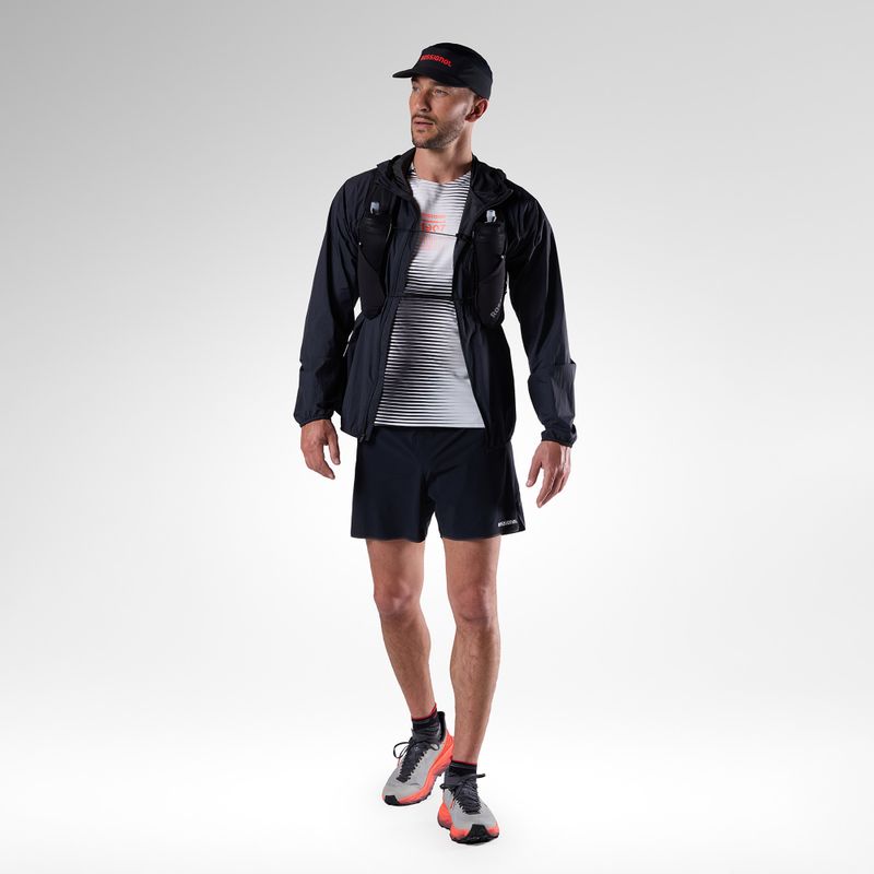 Laufshorts Rossignol Sapa 2IN1 7" black 2