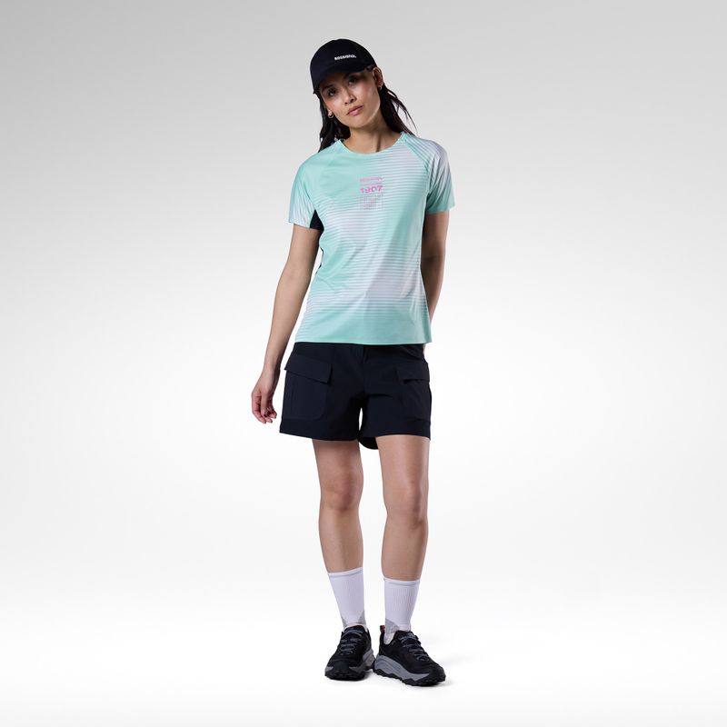 Damen-Laufshirt Rossignol Sapa Ultra Tee white line fogg 3