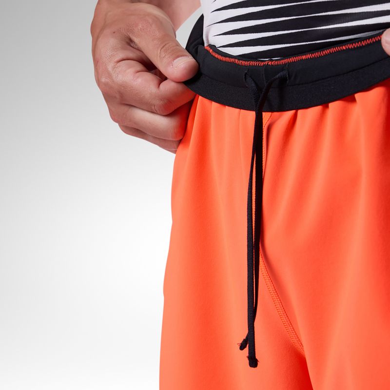 Herrenshorts zum Laufen Rossignol Sapa 5" neon red 5