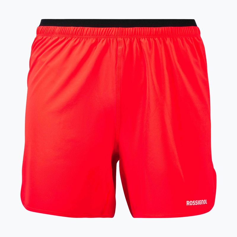 Herrenshorts zum Laufen Rossignol Sapa 5" neon red 9