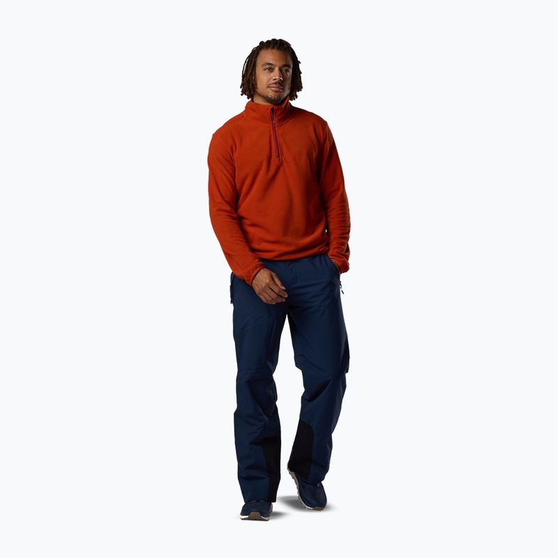 Fleecejacke für Herren Rossignol Quarter Zip Fleece rooibos tea 2