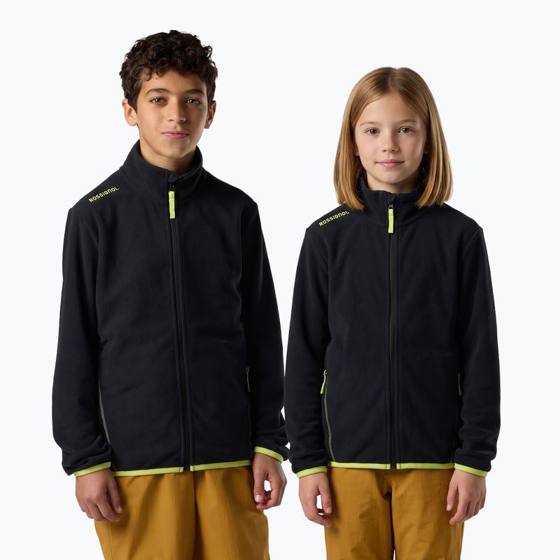Kinder Fleecejacke Rossignol Polar Fleece black