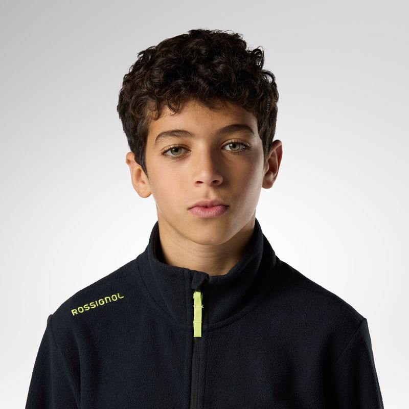 Kinder Fleecejacke Rossignol Polar Fleece black 6