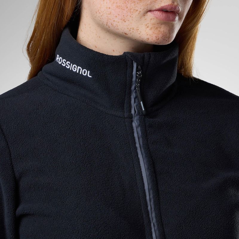 Damen Ski-Fleecejacke Rossignol Polar Fleece black 5