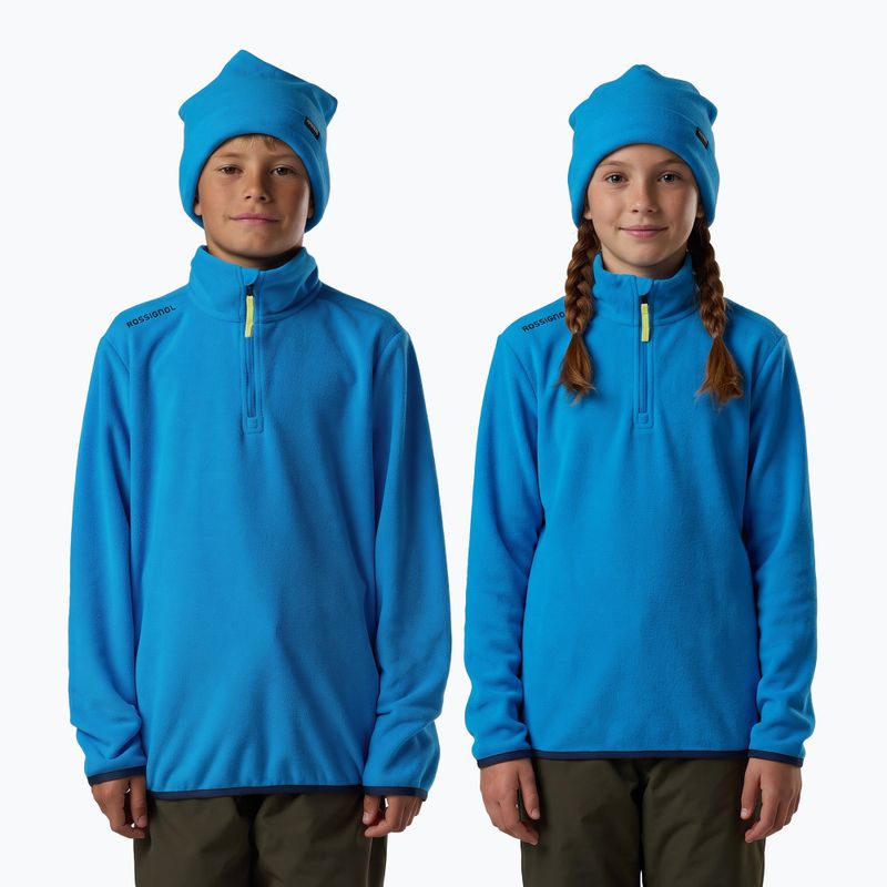 Kinder Fleecejacke Rossignol Quarter Zip Polar Fleece blazing blue