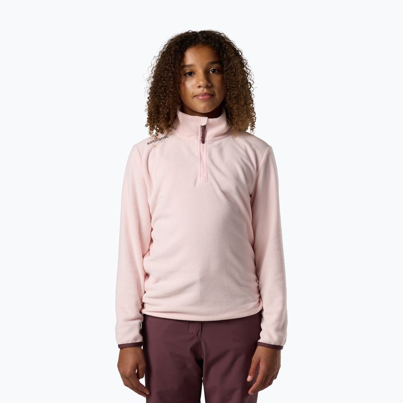 Kinder Fleecejacke Rossignol Quarter Zip Polar Fleece pale lilac 2