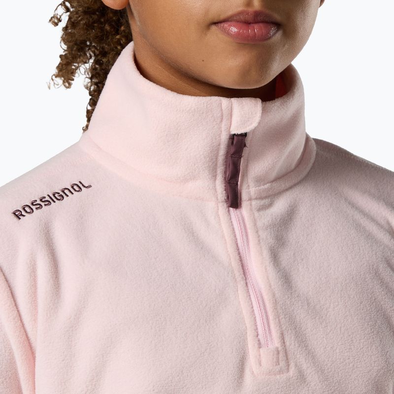 Kinder Fleecejacke Rossignol Quarter Zip Polar Fleece pale lilac 6
