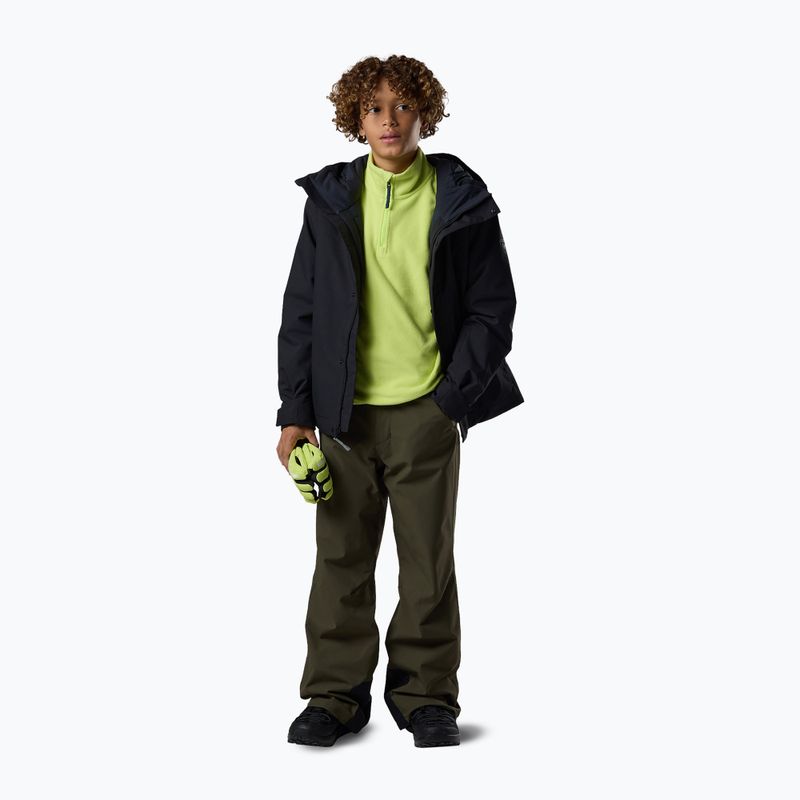 Kinder Fleecejacke Rossignol Quarter Zip Polar Fleece wild lime 3