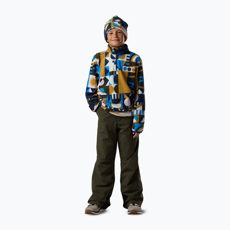 Kinder Fleecejacke Rossignol Quarter Zip Polar Fleece jr potpourri dazzle blue 3