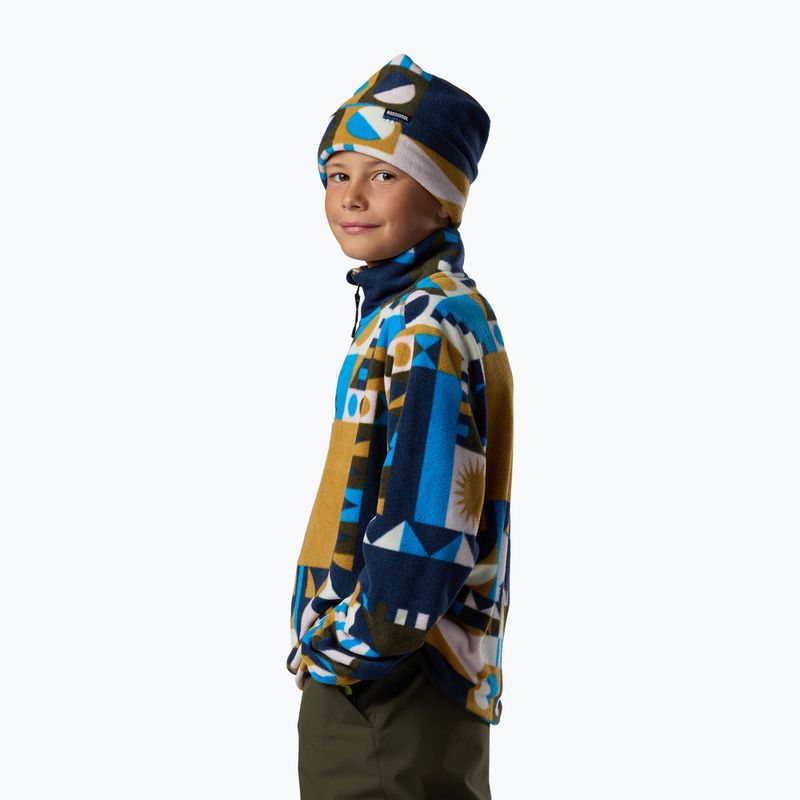 Kinder Fleecejacke Rossignol Quarter Zip Polar Fleece jr potpourri dazzle blue 5