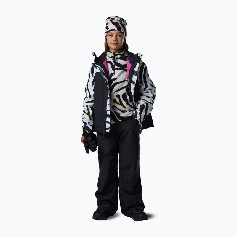 Kinder Fleecejacke Rossignol Quarter Zip Polar Fleece savage black 3