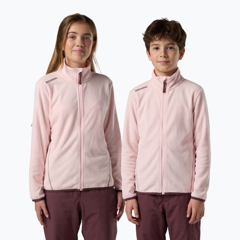 Kinder Fleecejacke Rossignol Polar Fleece pale lilac