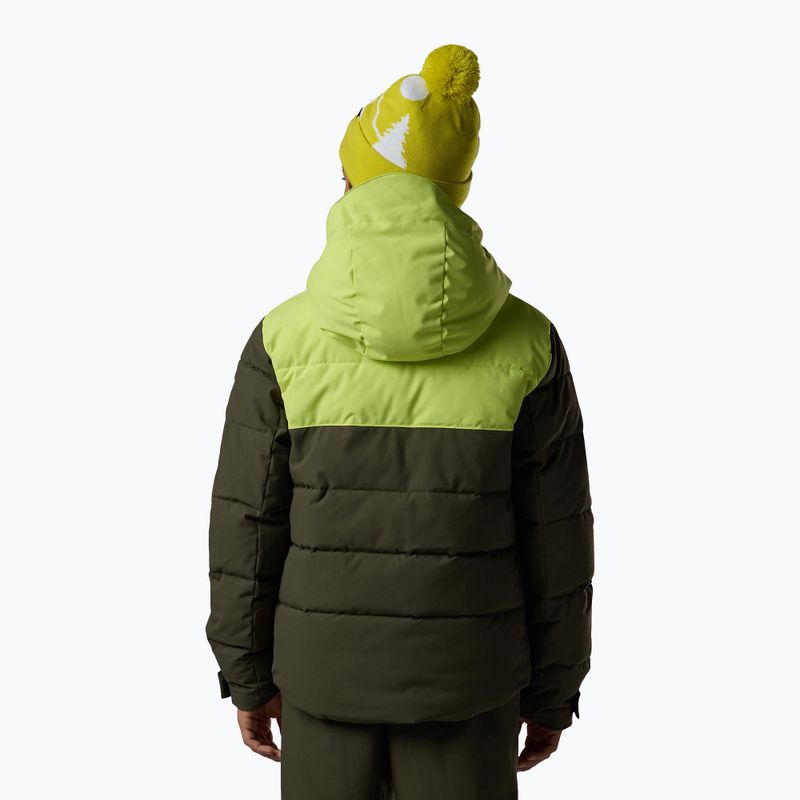 Kinder-Skijacke Rossignol Siz Quiled olive shadow 3