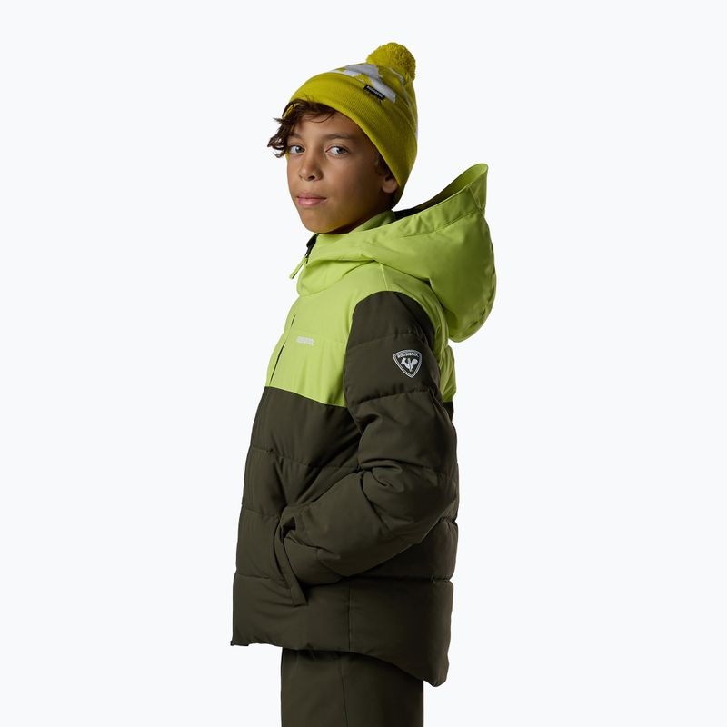 Kinder-Skijacke Rossignol Siz Quiled olive shadow 4