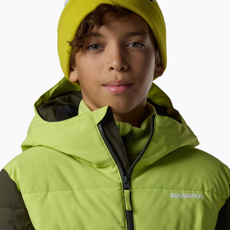 Kinder-Skijacke Rossignol Siz Quiled olive shadow 5