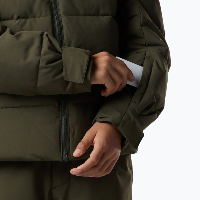 Kinder-Skijacke Rossignol Siz Quiled olive shadow 10