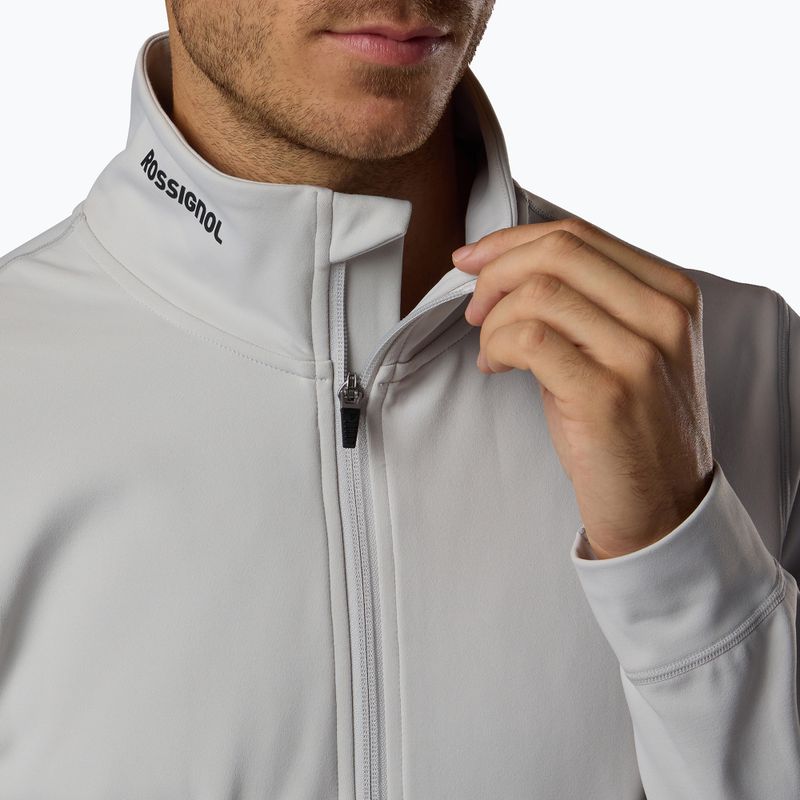 Herrenpullover Rossignol Hero Stretch Fleece light grey 5