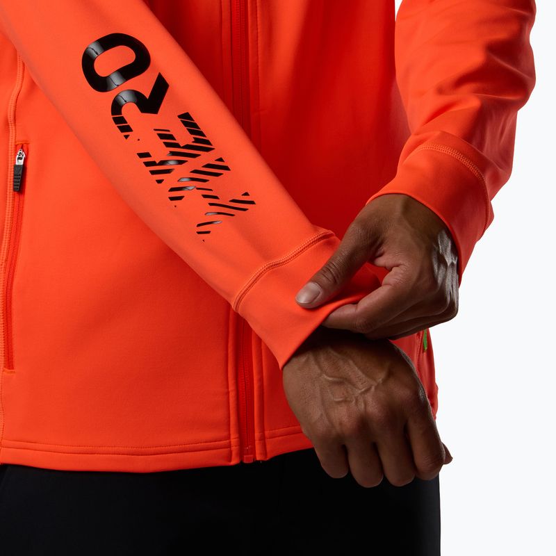 Herrenpullover Rossignol Hero Stretch Fleece neon red 6