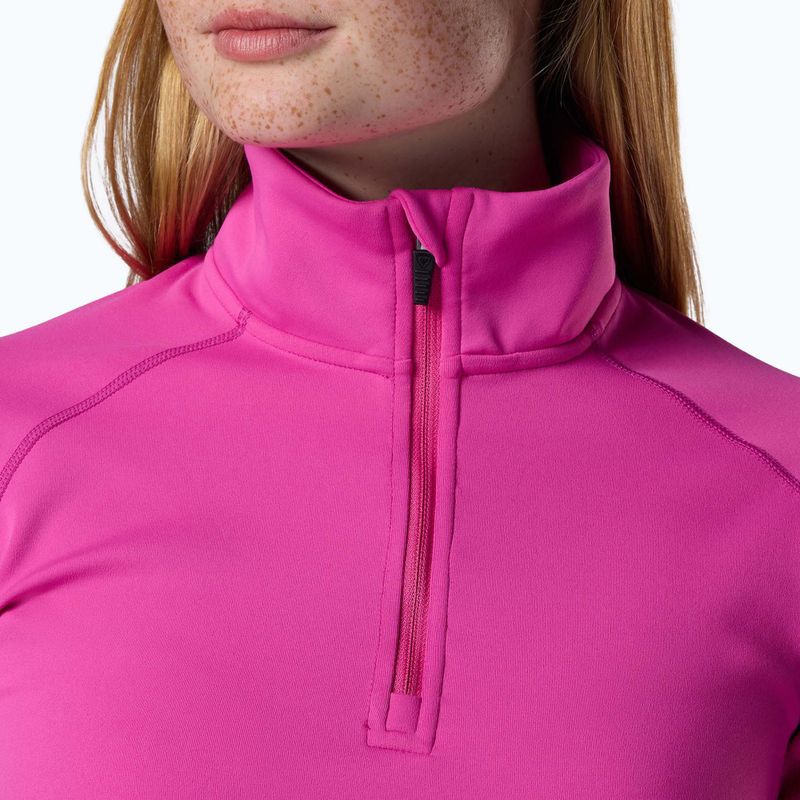 Fleecejacke für Damen Rossignol Mid Layer Stretch Half Zip electric fuchsia 5