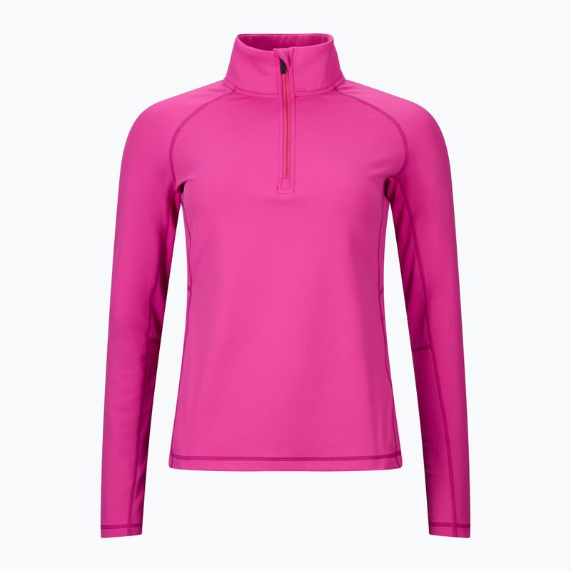 Fleecejacke für Damen Rossignol Mid Layer Stretch Half Zip electric fuchsia 6