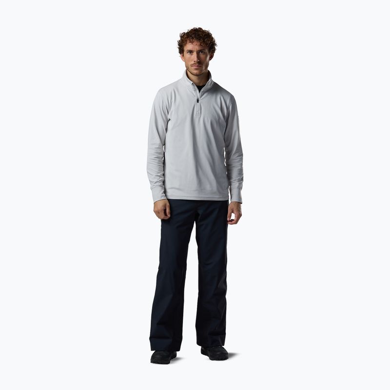 Herren-Skifleece Rossignol Mid Layer Stertch Half Zip light grey 2