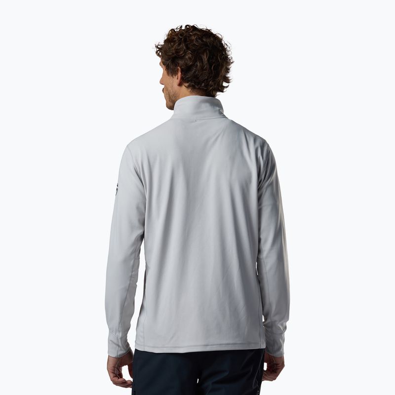 Herren-Skifleece Rossignol Mid Layer Stertch Half Zip light grey 3