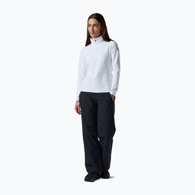 Fleecejacke für Damen Rossignol Mid Layer Stretch Half Zip white 2
