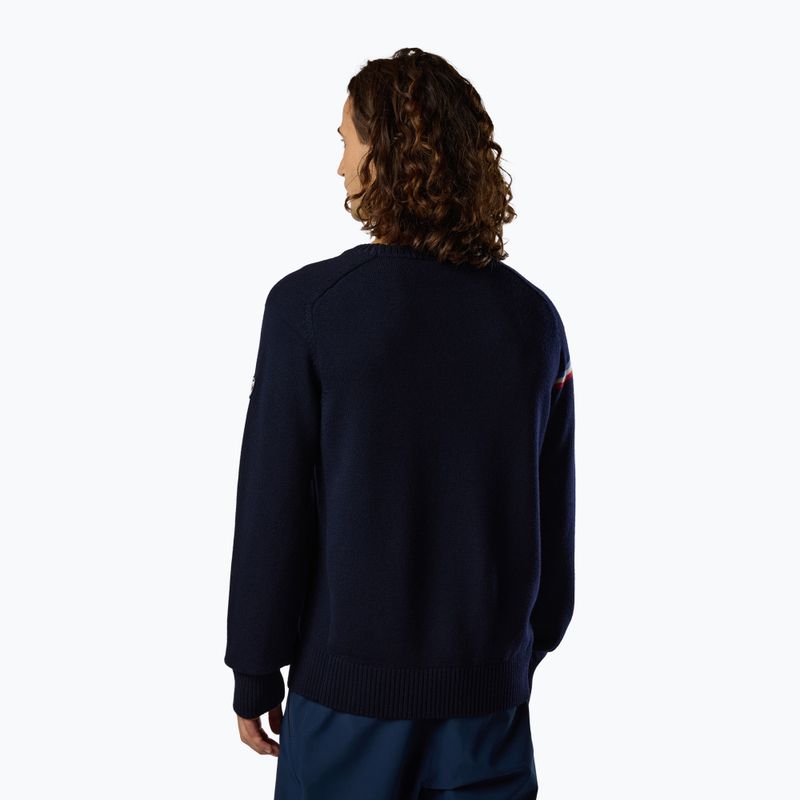 Herrenpullover Rossignol Odysseus Crew Merino dark navy 3