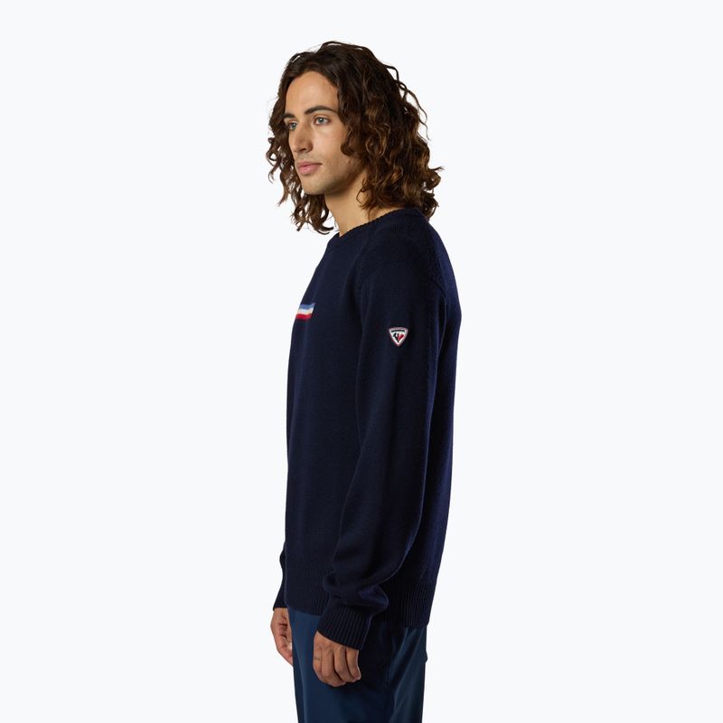 Herrenpullover Rossignol Odysseus Crew Merino dark navy 4