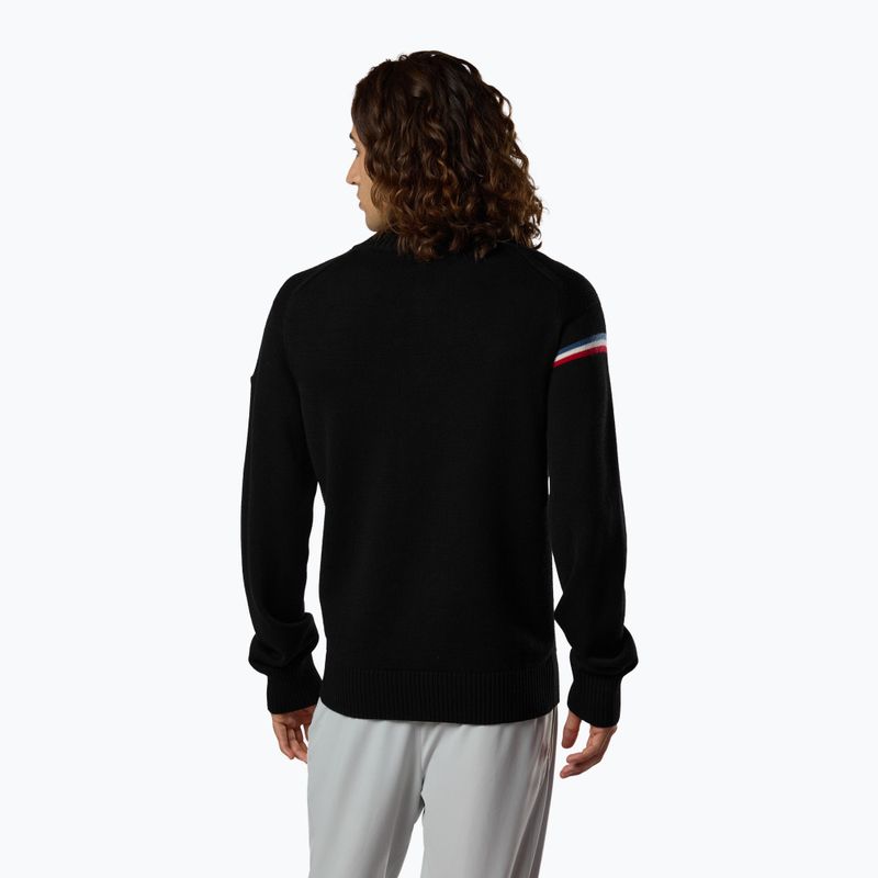 Herrenpullover Rossignol Odysseus Half Zip Merino black 3