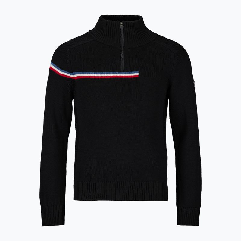 Herrenpullover Rossignol Odysseus Half Zip Merino black 6