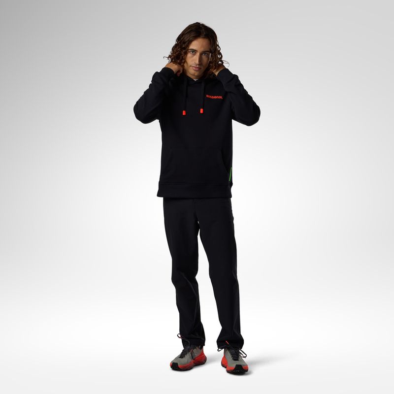Herrenpullover Rossignol Hero Hoodie black 2