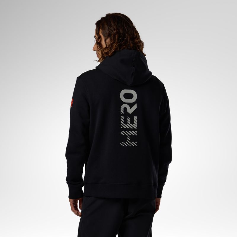 Herrenpullover Rossignol Hero Hoodie black 3