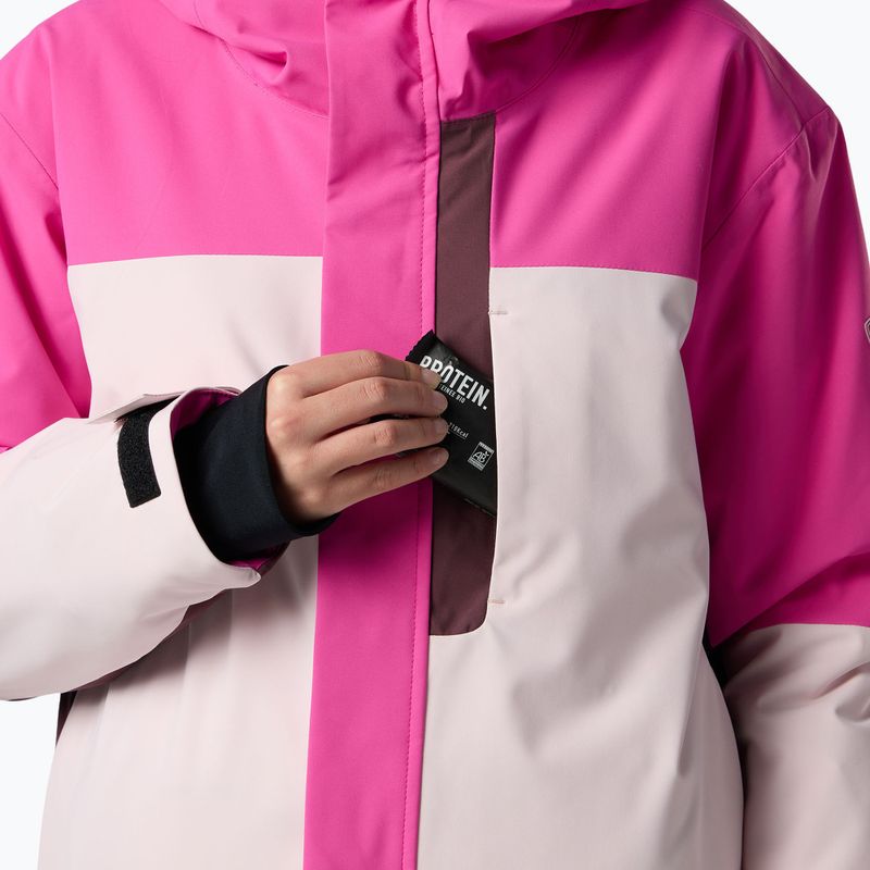 Kinder-Skijacke Rossignol Wispile Insulated electric fuchsia 9