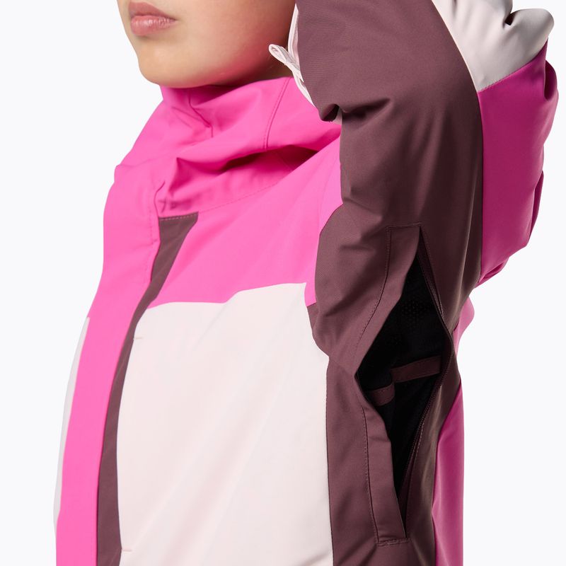 Kinder-Skijacke Rossignol Wispile Insulated electric fuchsia 10