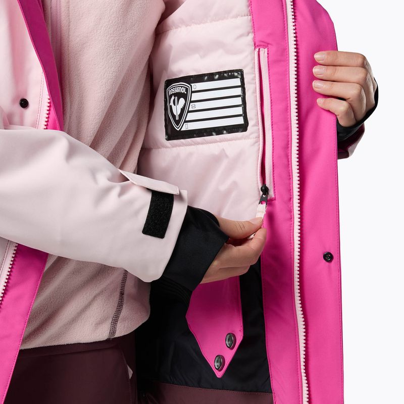 Kinder-Skijacke Rossignol Wispile Insulated electric fuchsia 11