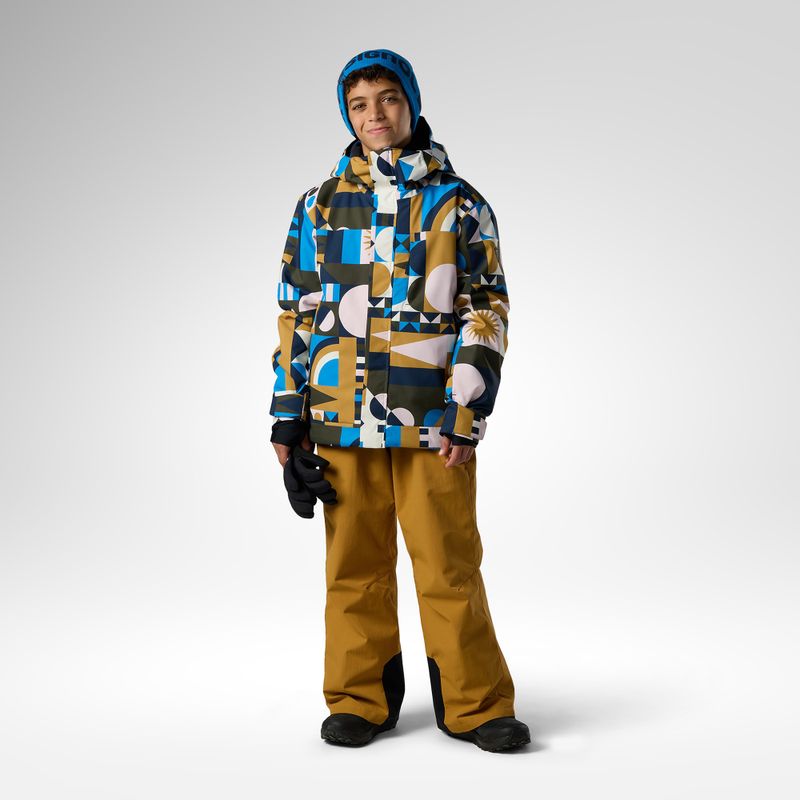 Kinder-Skijacke Rossignol Wispile Insulated jr potpourri dazzle blue 3