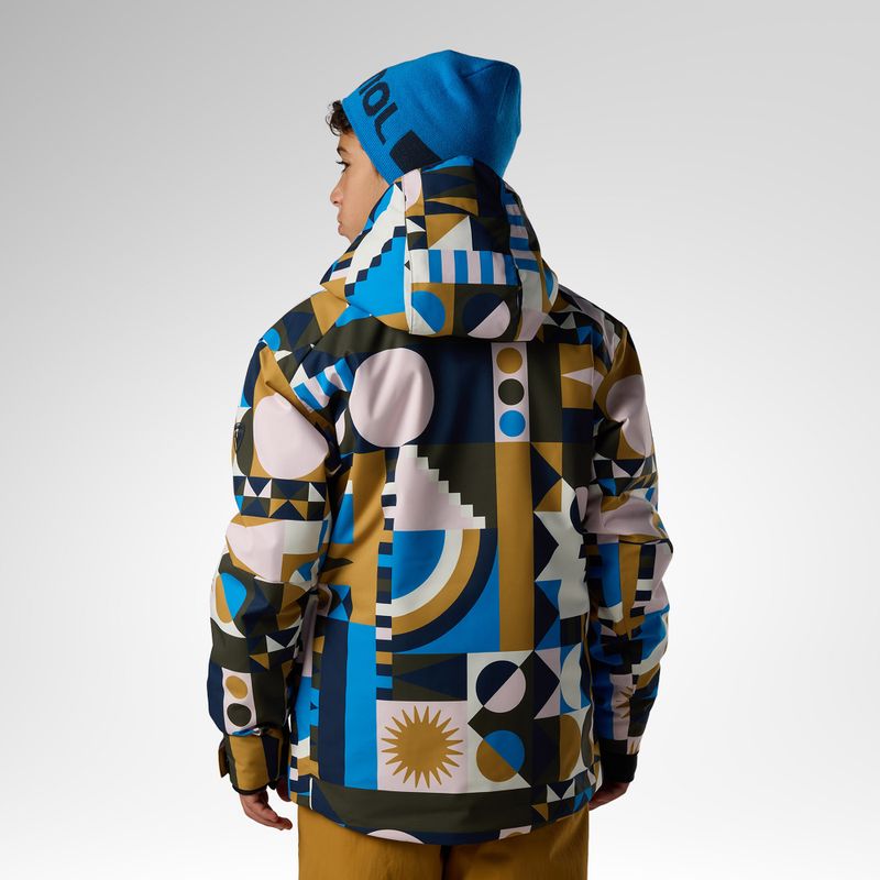 Kinder-Skijacke Rossignol Wispile Insulated jr potpourri dazzle blue 4