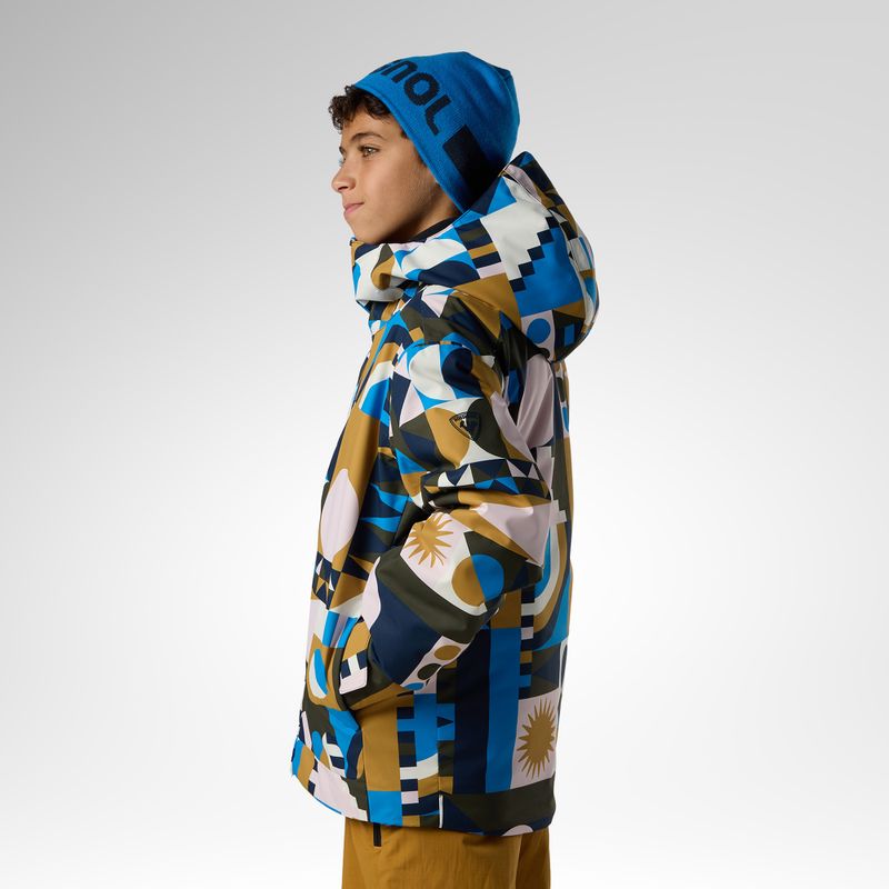 Kinder-Skijacke Rossignol Wispile Insulated jr potpourri dazzle blue 5