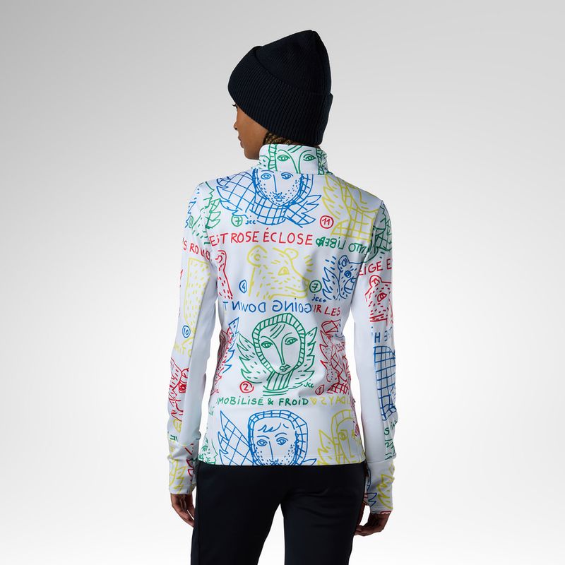 Damen Ski‑Sweatshirt Rossignol JCC Fleece jcc angels light 3