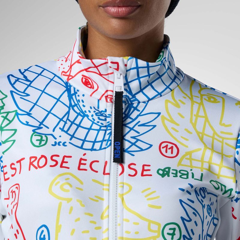 Damen Ski‑Sweatshirt Rossignol JCC Fleece jcc angels light 5