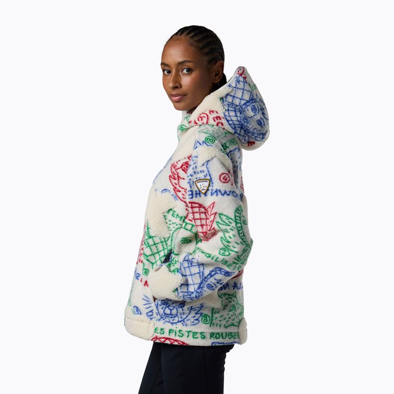 Fleecejacke für Damen Rossignol JCC Fleece Anorak jcc angels light 4