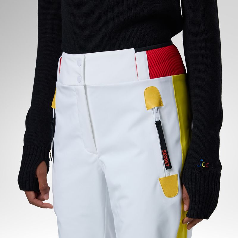 Damen Skihose Rossignol JCC Valdiz white 5