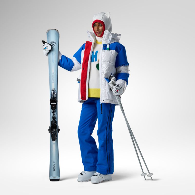 Damen Skihose Rossignol JCC Seasonal victoria blue 2