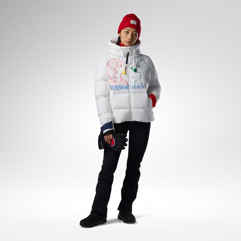Damen-Skijacke Rossignol JCC Allsnow Down white 2