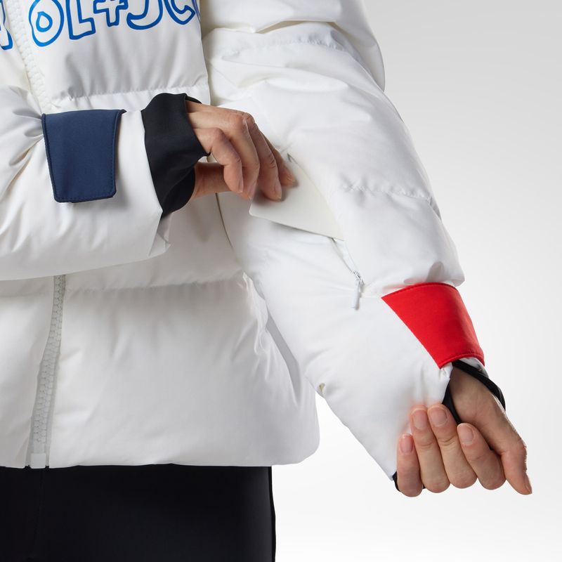 Damen-Skijacke Rossignol JCC Allsnow Down white 9