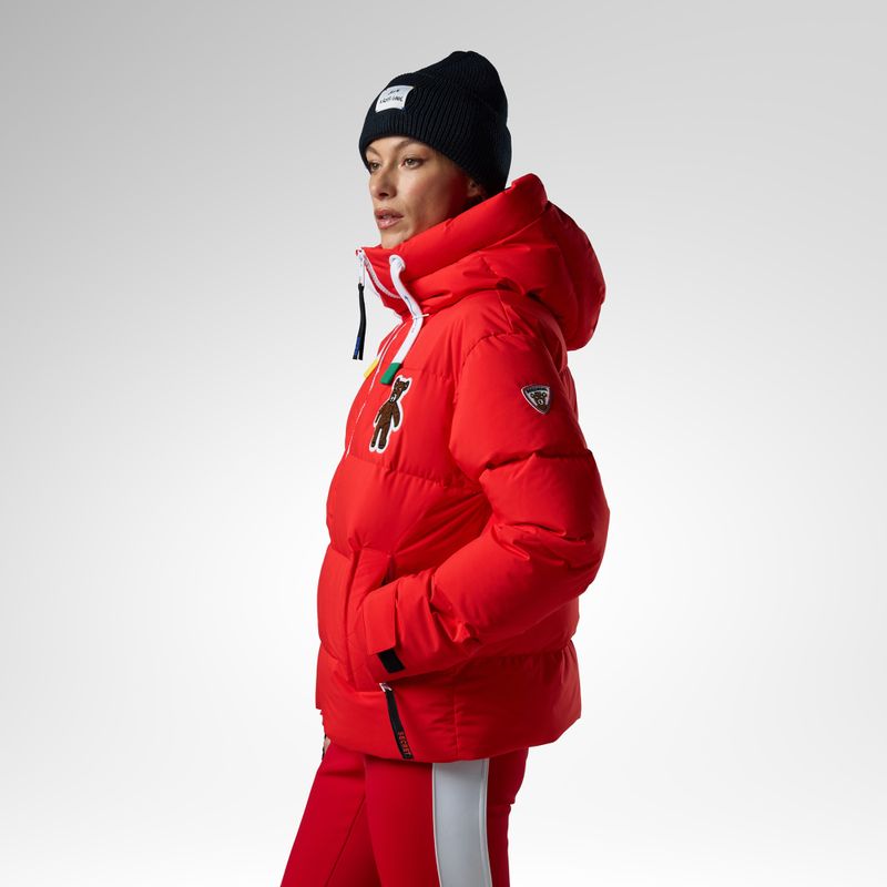 Damen-Skijacke Rossignol JCC Allsnow Down red 4