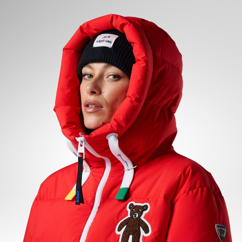 Damen-Skijacke Rossignol JCC Allsnow Down red 6