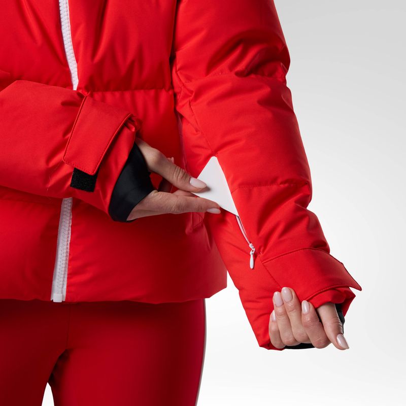 Damen-Skijacke Rossignol JCC Allsnow Down red 9